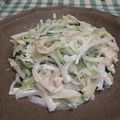 chokomi513's cooksnap of when they made 大根とホタテ缶のサラダ.
