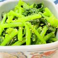 U☆kaoru's cooksnap of when they made 簡単！小松菜のナムル.