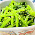U☆kaoru's cooksnap of when they made 簡単！小松菜のナムル.