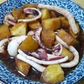 ぷもっぷ's cooksnap of when they made 味付け簡単♪イカじゃがの☆こってり煮.