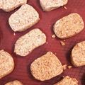 saki1010's cooksnap of when they made 卵・バター不使用。30分できな粉クッキー.