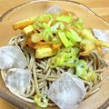 ぽろっとＱちゃん's cooksnap of when they made 余りの天ぷらで　冷やし天ぷらうどん・蕎麦.