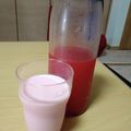 よちりん's cooksnap of when they made 美肌に、紫外線対策に、スイカみるく。.