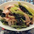 ☆hikonyan☆'s cooksnap of when they made レンジで簡単♪小松菜とぶなしめじのナムル.