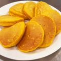 いい風呂's cooksnap of when they made 米粉を使ったかぼちゃのパンケーキ.