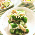 フジぽん's cooksnap of when they made 簡単☆オクラとなめ茸和えただけ.