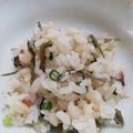 satchmo☆'s cooksnap of when they made 簡単まぜご飯!!じゃこめし.