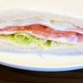 ひじきの皿's cooksnap of when they made ハム＆レタス＆トマトで！HLTサンド.