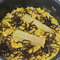 rik_piyo's cooksnap of when they made ☆とうもろこしと塩昆布の炊き込みご飯☆.