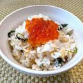 名波はるか's cooksnap of when they made 余った三つ葉が名脇役♪鮭と三つ葉混ぜご飯.
