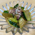 しーな☆彡's cooksnap of when they made きゅうりの焼き浸し.