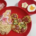 ゆいまーるん's cooksnap of when they made お弁当に♡ミッキーシェイプのゆで卵.