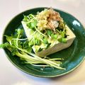 azbjbn's cooksnap of when they made 生姜とカイワレおかかの冷奴☆.