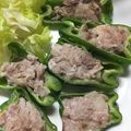 クック2H9MD0☆'s cooksnap of when they made ズボラすぎる！簡単　ピーマンの肉詰め.