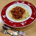 maimaso's cooksnap of when they made 子供喜ぶ♪我が家の手作りミートソース.