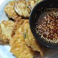 ★くまた★☆'s cooksnap of when they made おうち居酒屋★韓国風ズッキーニのピカタ.