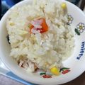 yurimo5891's cooksnap of when they made 簡単♪炊飯器でベーコンピラフ.