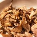 あゆkari's cooksnap of when they made 舞茸が香る豚肉の塩昆布炒め.