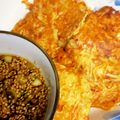 こきんちゃん✋'s cooksnap of when they made リメイク！残り物 そうめん チヂミ風.