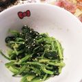 クックE662AA☆'s cooksnap of when they made ほうれん草のナムル 韓国レシピ.