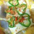 xyzクック's cooksnap of when they made 厚揚げの、卵とじ.