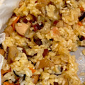 Moggieneko's cooksnap of when they made せいろで作る本格風！中華おこわ.