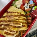 love385's cooksnap of when they made たっぷり♪そばめし弁当.