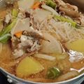 にしあまね's cooksnap of when they made 甘旨～い★豚汁アレンジ【さつま芋の豚汁】.