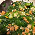クックP6LXYA☆'s cooksnap of when they made 簡単！モロヘイヤのオクラ納豆和え.