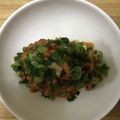 かおり♡♡♡'s cooksnap of when they made キムチ納豆 de 冷やっこ♪.