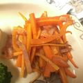 ミルクボール's cooksnap of when they made シンプル！にんじんの塩きんぴら.