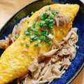 ふちぽん☆'s cooksnap of when they made ＊きのこの旨み！和風あんかけオムライス.
