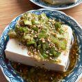 エビビンバ's cooksnap of when they made プロ直伝！呑める「ねぎまみれ冷や奴」.