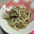 そやじ's cooksnap of when they made レンジで超簡単副菜⭐もやし塩昆布のナムル.