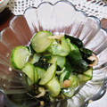 みきんたちゃん's cooksnap of when they made 丘わかめときゅうりの酢の物.