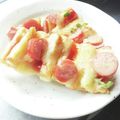 ぽむぽむまりん's cooksnap of when they made ピザ風？！ちくわウインナー ☆お弁当にも.