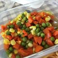手紙魔まみです's cooksnap of when they made 付けあわせ♪ミックスベジタブル.