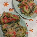 赤い電話's cooksnap of when they made ゴーヤと紅生姜のかき揚げ.