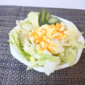 スタイリッシュママ's cooksnap of when they made グリーンと黄色の鮮やかミモザ♡.
