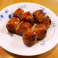 33ki_n's cooksnap of when they made ★ちくわだけ☆くるくる照り焼き.