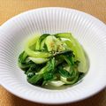 momijido's cooksnap of when they made ミニチンゲン菜のナムル.