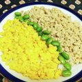 龍青空ママ's cooksnap of when they made 簡単!三色ご飯.
