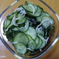 ほのりんママさん's cooksnap of when they made ☆ｷｭｳﾘとﾜｶﾒの酢の物☆.