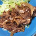 らいむ☻…☺…☻'s cooksnap of when they made 玉ねぎと豚バラの生姜焼き.