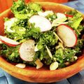 ダッフィーニーうに's cooksnap of when they made ケールとラディッシュのサラダ.