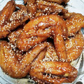 ぶんぶん。ユコ's cooksnap of when they made 手羽先の唐揚げ～名古屋風甘辛揚げ～.
