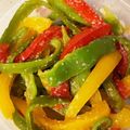 らんとこなん's cooksnap of when they made レンジで簡単♪ピーマンきんぴら.