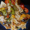 クック5Z0G9J☆'s cooksnap of when they made お酢でさっぱり☆豚肉と夏野菜の南蛮丼.