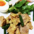 やんやんパパ's cooksnap of when they made 鶏もも肉とニンニクの芽の甘辛炒め.