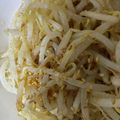 kinkinsan's cooksnap of when they made ごま好きが作る　もやしのナムル.